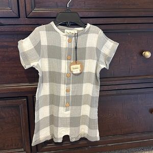 NWT City Mouse Romper, size 18-24months